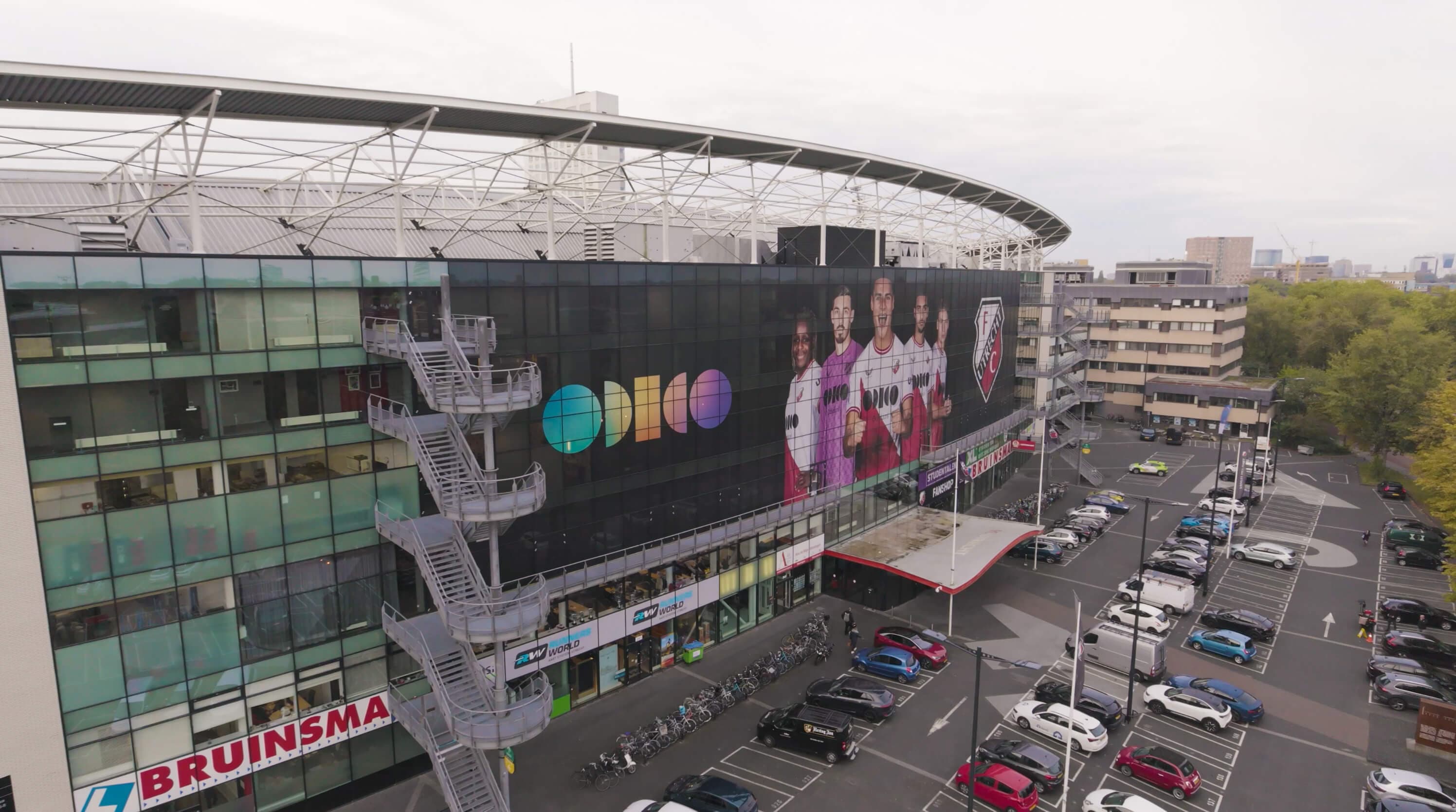 FC Utrecht Aerial Drone image