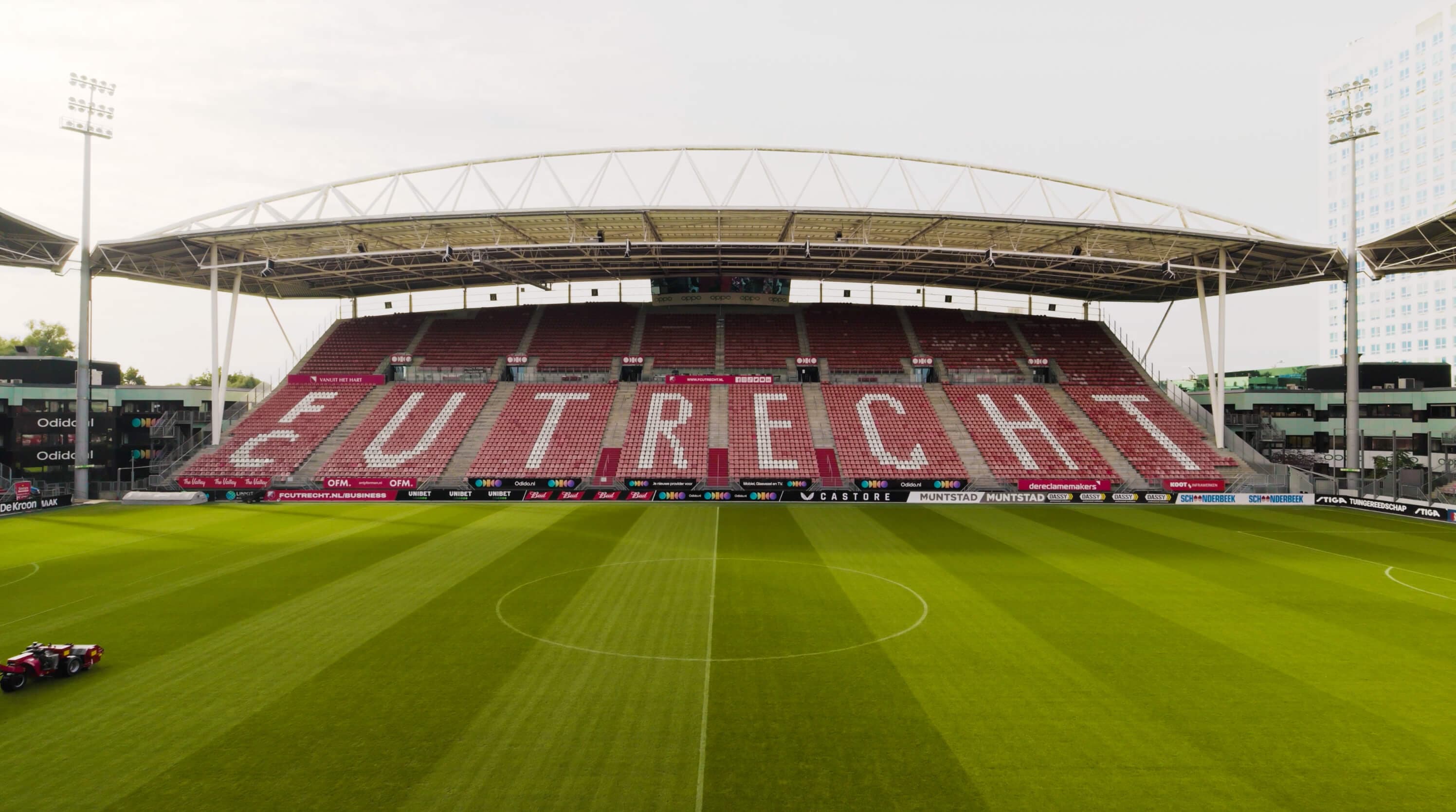 FC Utrecht Aerial Drone image