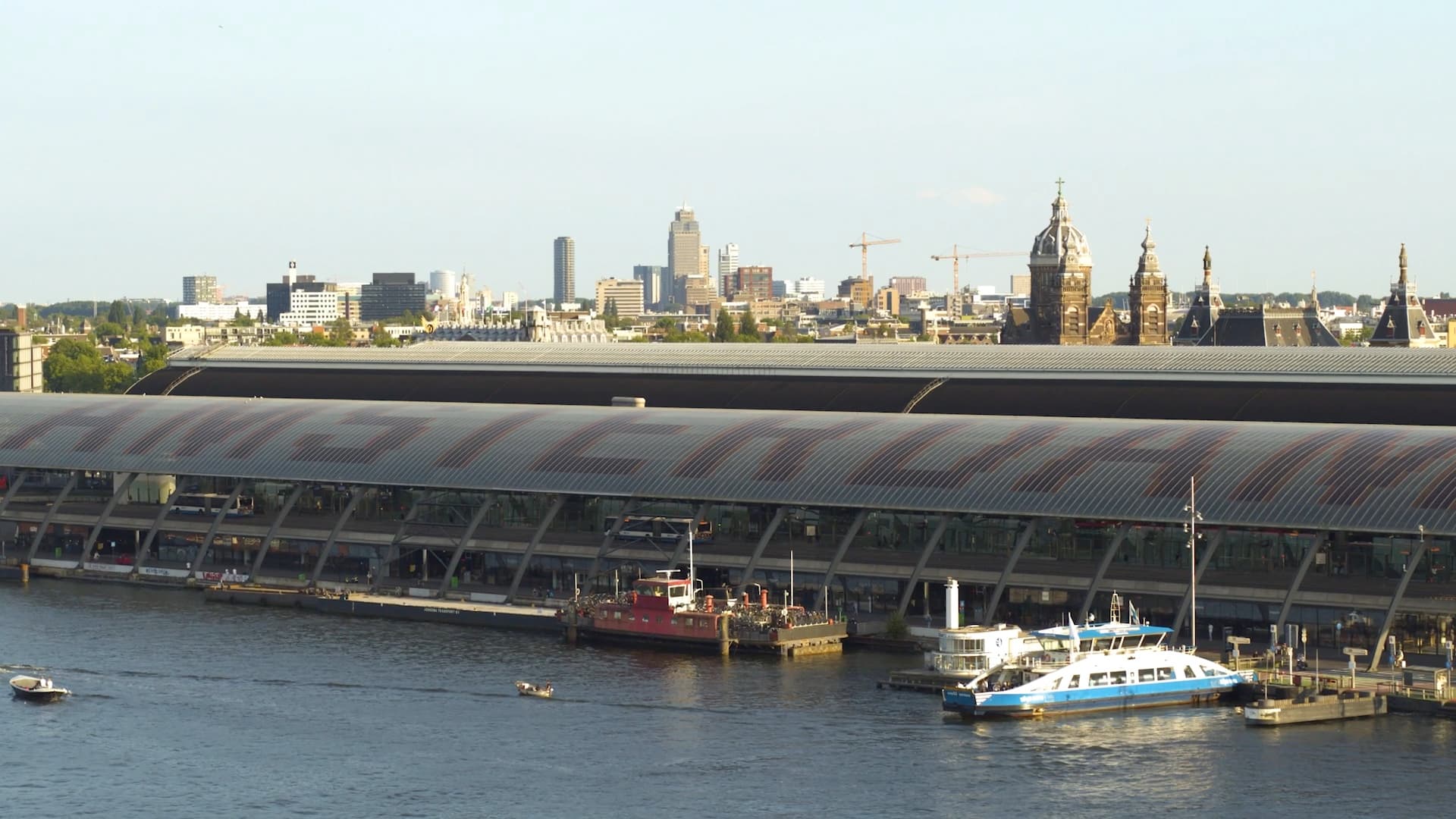 Amsterdam Aerial drone video