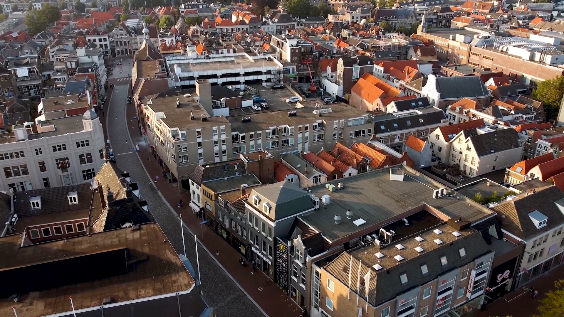 Dordrecht Aerial drone video