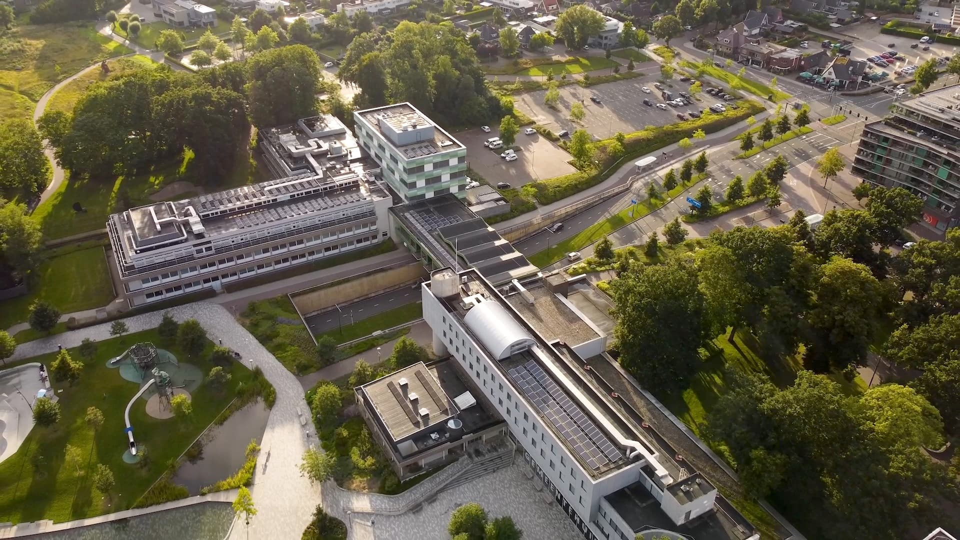 Emmen Aerial drone video