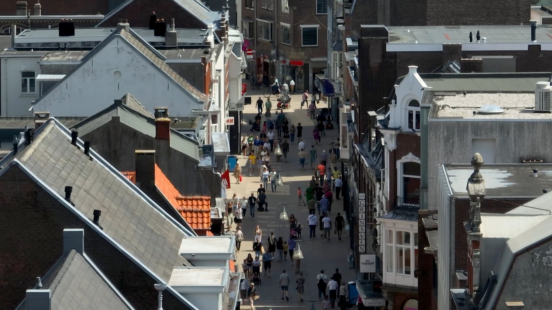 Tilburg Aerial drone video